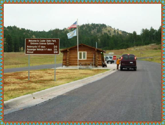 Kontrollstation Custer State Park