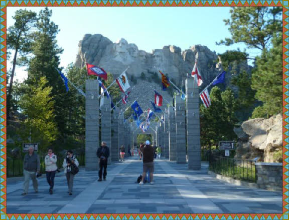 Avenue of the flags