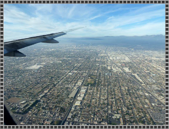 Anflug Los Angeles