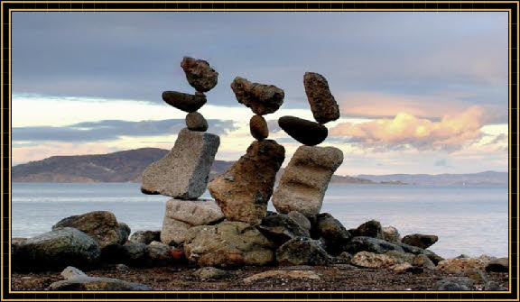 Bill Dan Balancing Rocks
