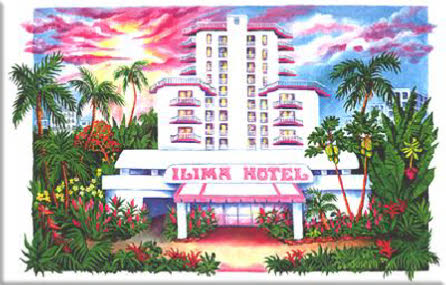 Ilima Hotel in Honolulu auf Oahu