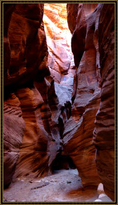 Slotpassage im Buckskin Gulch