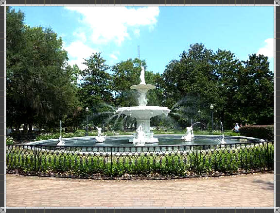 Springbrunnen im Forsyth Park 