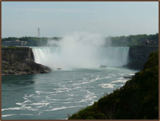 Niagara Falls auf kanadischer Seite