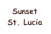 Sunset
St. Lucia