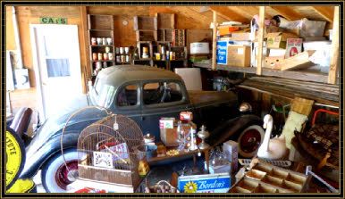 Becker´s Cabins Auto Camp Antiques