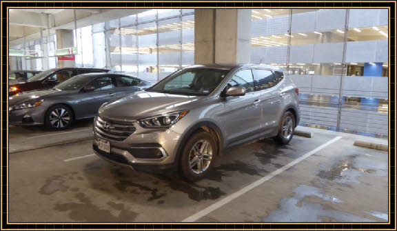 Unser Begleiter ein Hyundai Santa Fe 