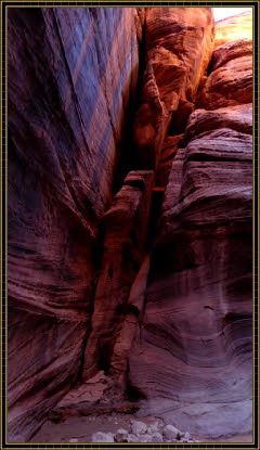 Slotpassage im Buckskin Gulch