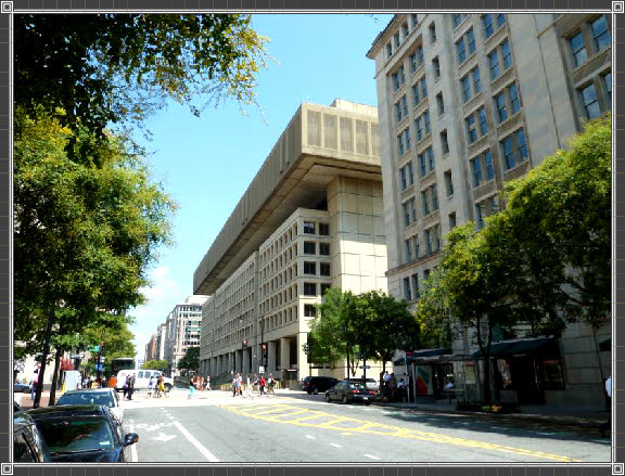  Hauptquartier des FBI, das J. Edgar Hoover Building